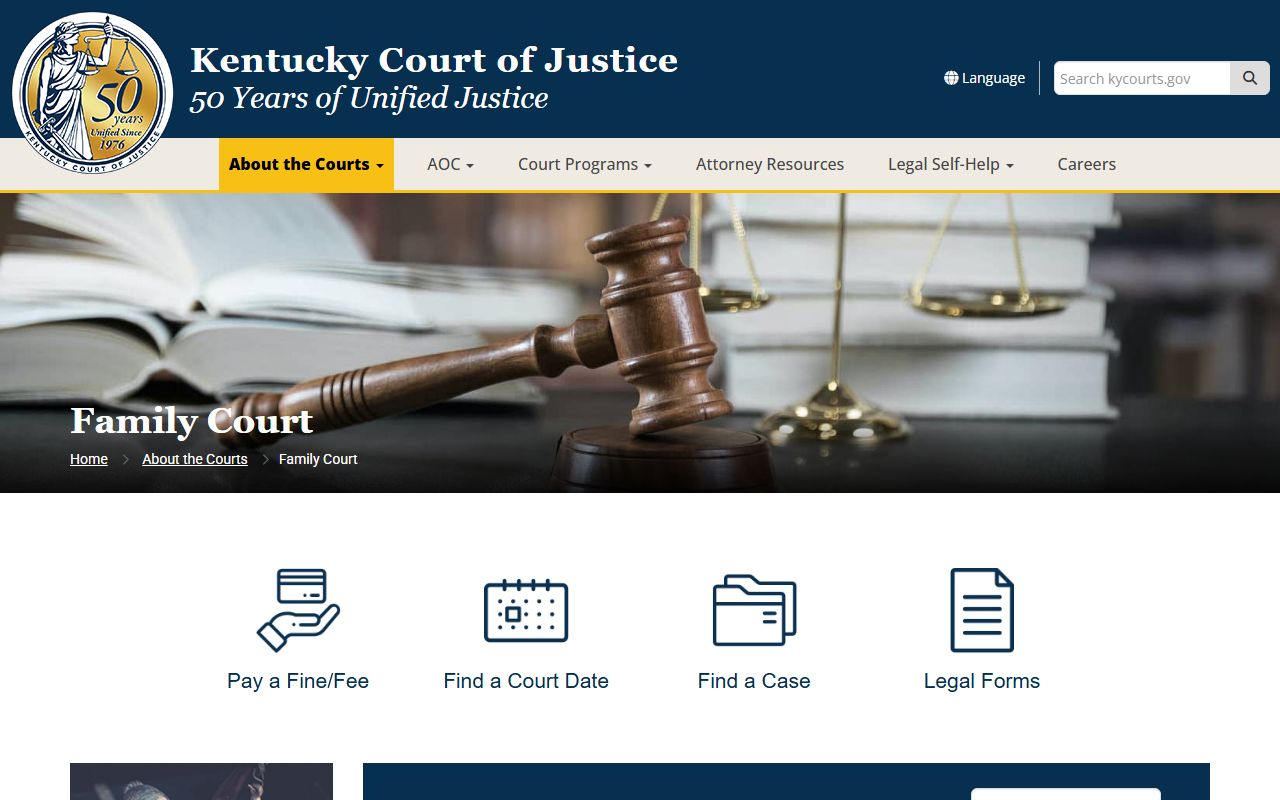 Allen County court dockets Kentucky family court source