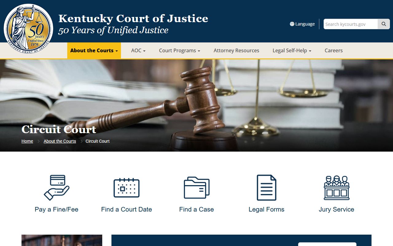 Allen County court records Circuit Court jurisdiction source