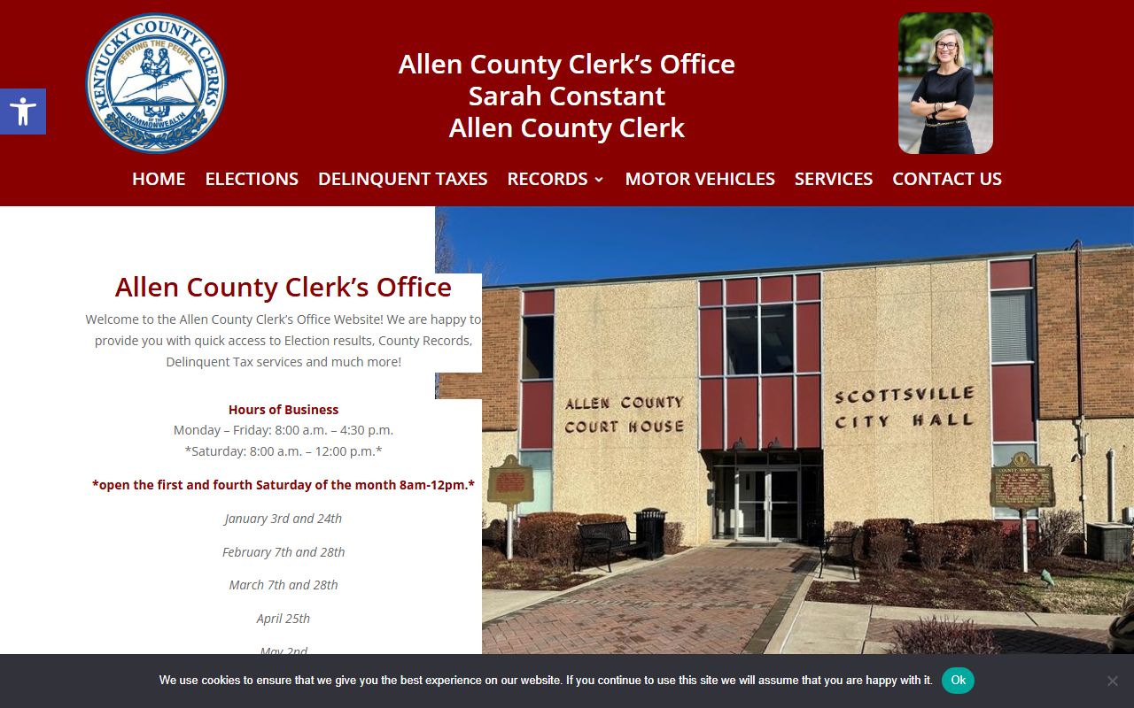 Allen County marriage records county clerk website